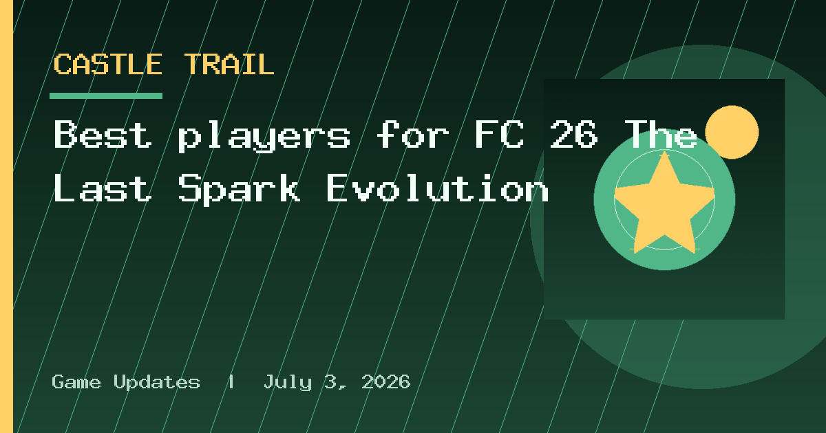 Best players for FC 26 The Last Spark Evolution
