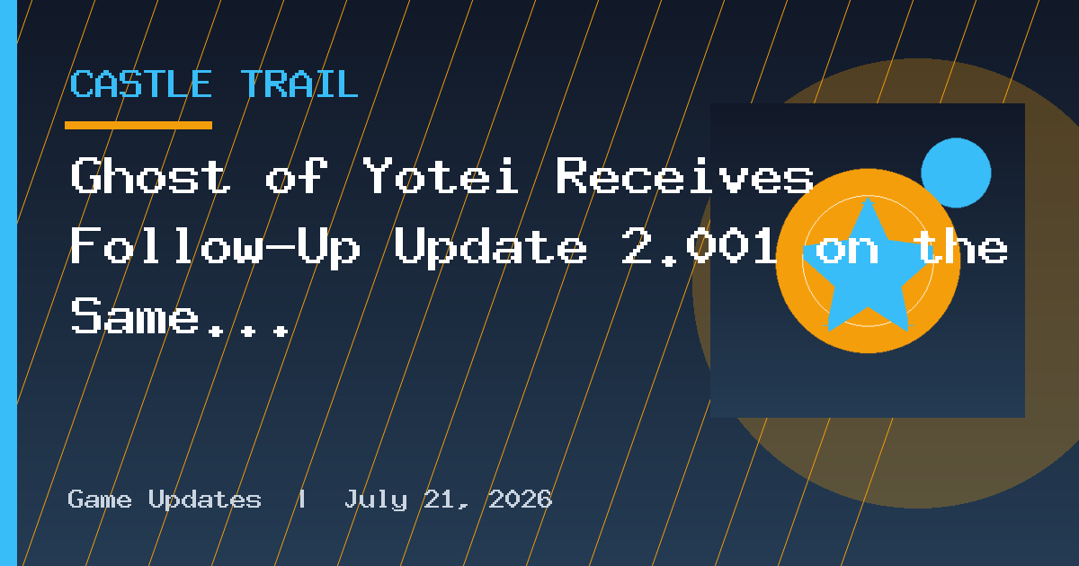 Ghost of Yotei Receives Follow-Up Update 2.001 on the Same Day It’s Brought