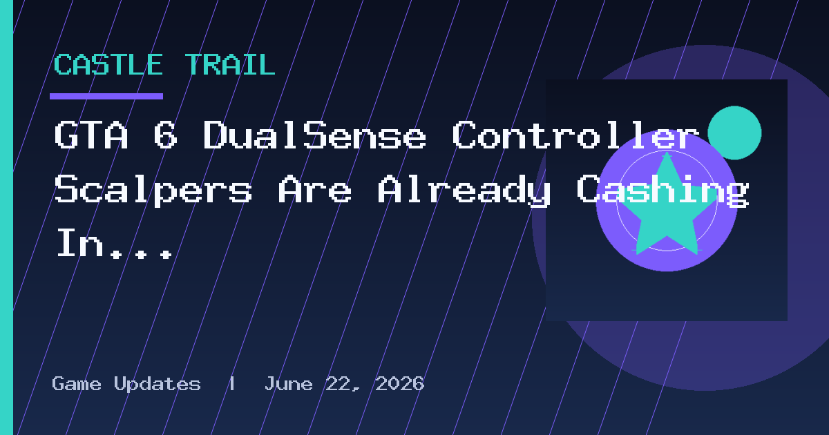 GTA 6 DualSense Controller Scalpers Are Already Cashing In