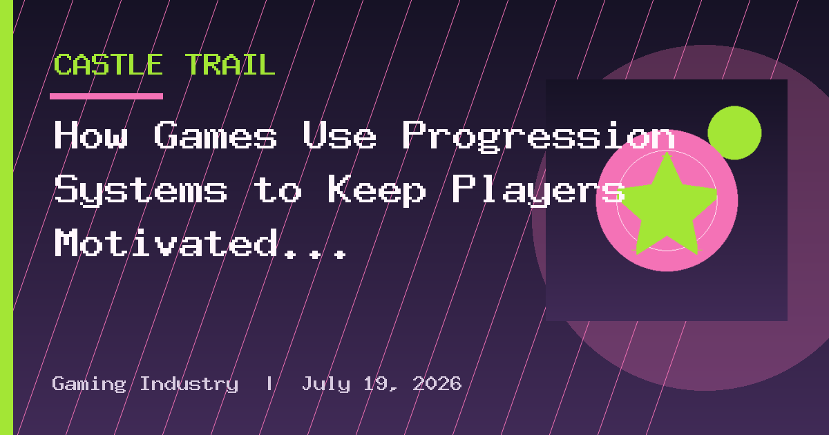 How Games Use Progression Systems to Keep Players Motivated