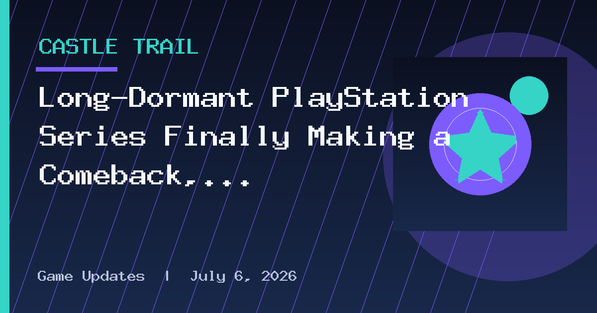 Long-Dormant PlayStation Series Finally Making a Comeback, Says Report