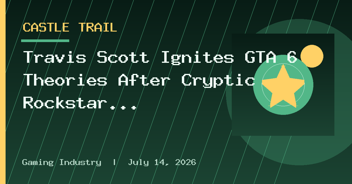 Travis Scott Ignites GTA 6 Theories After Cryptic Rockstar Games Post