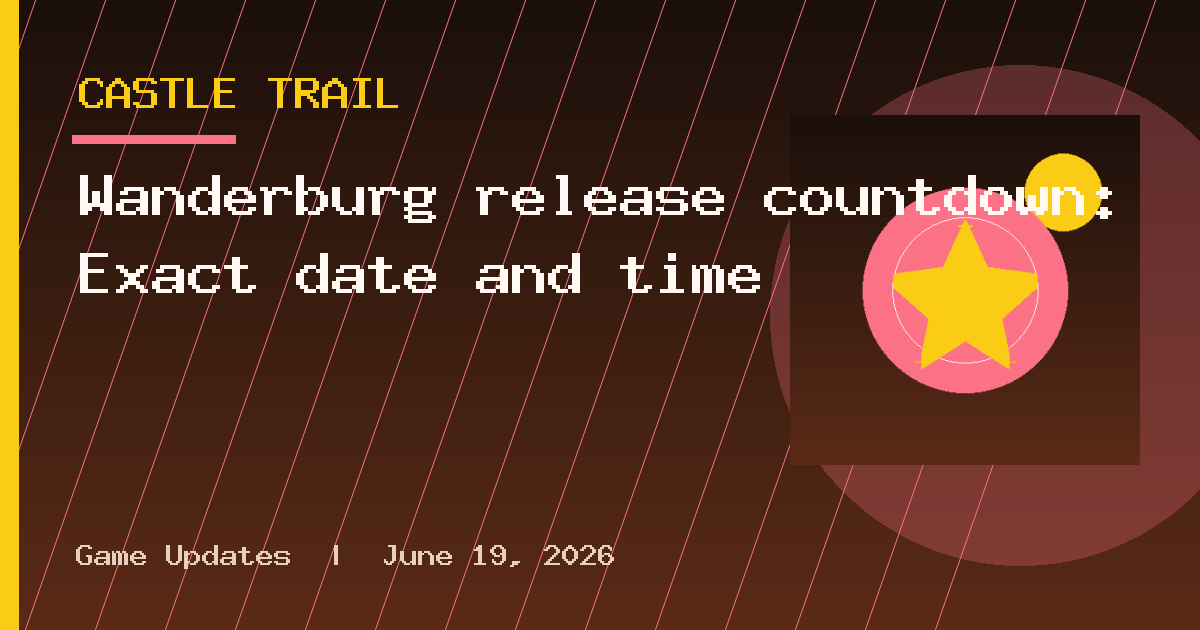 Wanderburg release countdown: Exact date and time