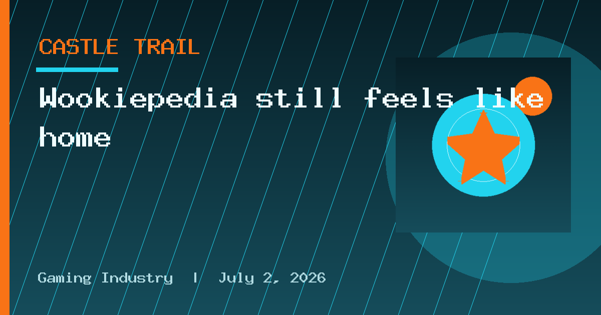Wookiepedia still feels like home
